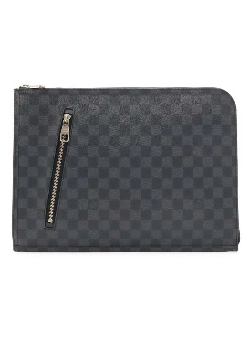 Louis Vuitton Damier Graphite Poche Document Briefcase Case Clutch